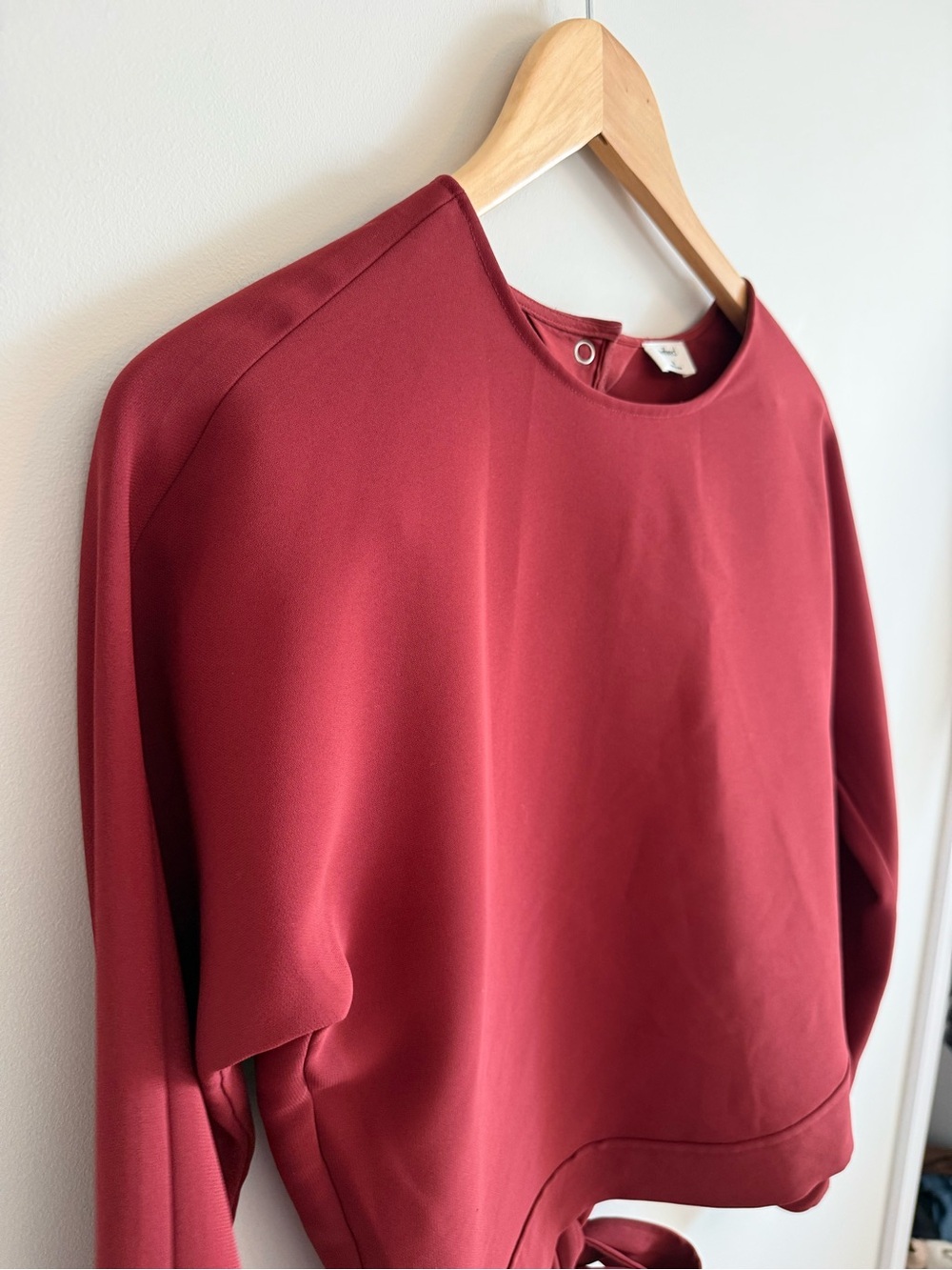 WILFRED LAON TIE BACK BLOUSE - Picture 6 of 9